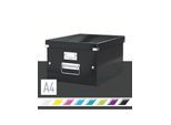 Leitz Click & Store WOW Aufbewahrungs- und Transportbox Mittel (Für A4) Schwarz