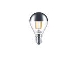 Philips LED-Lampe Classic Krone 4W/827 (35W) Silver E14