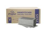 Fripa Papierhandtücher Plus L V-Falz, 25x23 cm, 1-lagig, Recycling 1 Karton = 5000 Tücher