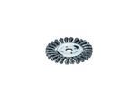 Lessmann Rundbürste Stahldraht 0,50 mm, Bürsten-⌀xBohrungs-⌀ / Gewinde: 178X22 mm (475211)