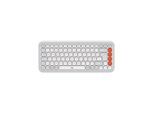 Logitech POP Icon Keys - Tastaturen - Deutsch - Weiss