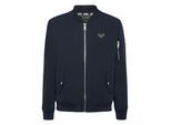 Blouson PHILIPP PLEIN "Bomber", Herren, Gr. 3XL, 24, navy, Obermaterial: 100% Polyester. Futter: 100% Polyamid. Füllung: 100% Polyester, Jacken Blouson