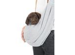 Trixie Junior Pet Front Carrier Soft Light Grey 22x20x60cm Up to 5kg