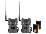 SPYPOINT FLEX-DARK Wildkamera 2er Pack + 2x LIT22 Akku