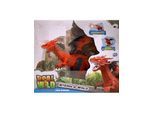REAL WILD IR Dragon with Steam & Moving Wings Red