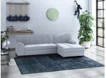 Ecksofa HOME AFFAIRE "Balme L-Form", grau, B:239cm H:75cm T:152cm, 95% Polyester, 5% Nylon, Sofas, Ecksofa, Inkl. Zierkissen, wahlweise mit Bettfunktion