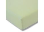 Spannbettlaken ESTELLA "Kinder-Feinjersey", grün (hellgrün), B:70cm L:140cm, Jersey, Obermaterial: 100% Baumwolle, Bettlaken, Spannbettlaken, für Kinder mit perfekter Passform