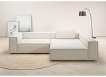 Ecksofa HOME AFFAIRE "Watertown, moderne XXL L-Form, 306 cm breit", weiß, B:306cm H:68cm T:191cm, 96% Polyester, 4% Nylon, Sofas, Ecksofa, Komfortabel mit tiefer Sitzfläche – ideal für große Wohnräume