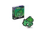 Mattel HTH75 - Mega - Pokémon - Bisasam Pixel Art Bauset, 374 Teile