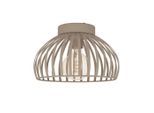 Eglo Deckenleuchte Mogano 3, Sand, Metall, 18 cm, Lampen & Leuchten, Innenbeleuchtung, Leuchten nach Räumen, Schlafzimmerlampen