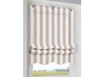 Raffrollo HEINE HOME Gr. 4, sand, weiß, B:100cm H:140cm, Raffrollos, Raffrollo