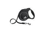 Flexi Black Design M leash 5 m 25 kg black