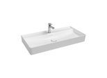 Isvea Vea Waschtisch 10VA50101 Hahnloch, Überlauf, 101cm, weiß