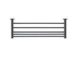 Duravit D-Code Handtuchablage 0099254600 Schwarz Matt, 650x220x112 mm, Wandhängende Montage