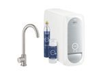 Grohe Blue Home Mono Starter Kit 31498DC1 supersteel, C-Auslauf