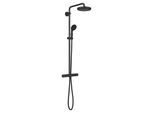 Grohe Vitalio Start 210 Duschsystem 268042430 schwarz matt, mit Thermostatarmatur