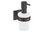 Grohe Start Cube Seifenspender 410982430 mattschwarz
