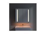 Villeroy & Boch My View 14 Spiegelschrank A4218000 80 x 75 x 17,3 cm, LED-Beleuchtung, 2 Türen
