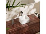 hansgrohe Xuniva Aufsatzwaschtisch 60167450 300x300mm, ohne Hahnloch/Überlauf, weiß