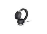 Jabra Evolve2 85 Link380a UC Stereo Stand Black
