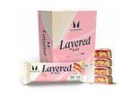 Layered Protein Bar - 12 x 60g - Vanilla Birthday Cake