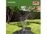 T.I.P. Teichpumpe - Für 2.500 l Teich, 1.000 l/h, inkl. 2 Wasserspiele, WPS 1000 R, 30421