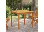 vidaXL Gartentisch 85x85x74 cm Massivholz Akazie