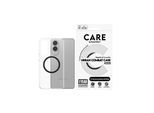CARE by PanzerGlass Flagship Case Transparent Urban Combat w. Black Qi Compatible Samsung S25 Edge