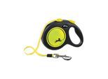 Flexi New Neon yellow leash L 5M 50KG