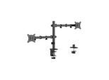 Gembird Monitor Arm - Adjustable desk double arm 2-display 17"-32"