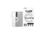 CARE by PanzerGlass Flagship Case Transparent Urban Combat w. White QI Compatible Samsung Galaxy S25+