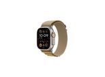 Apple Watch Ultra 2 GPS + Cellular 49mm - Titanium Case with Tan Alpine Loop - Medium