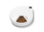 Cat Mate 5-Mahlzeiten-Futterautomat mit Edelstahlnapf-Einsätzen White(C500)