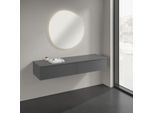 Villeroy und Boch Antao Sideboard K42100GK 160x26,8x50cm, Waschbeckenplattenfarbe Lack, anthracite matt lacquer