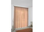Vorhang WIRTH "Sunday", orange (terra), B:142cm H:275cm, Jacquard, Baumwolle, Polyester, Gardinen, nach Maß