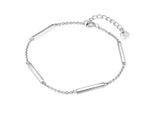 Gliederarmband GLANZSTÜCKE MÜNCHEN "A1334", silber, Armbänder, Damen, Silber 925 (Sterlingsilber), Gliederarmband, aus Sterling Silber