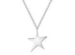 Kette mit Anhänger GLANZSTÜCKE MÜNCHEN "GSM1958", silber, Halsketten, Damen, 40,0cm Basiskette + 5,0cm Verlängerung, Silber 925 (Sterlingsilber), aus Sterling Silber