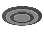 GLOBO LIGHTING LED Deckenleuchte "JAYDEN", schwarz (anthrazit gebürstet), 1 Stk., Leuchten, Deckenlampe, modern, Designlampe, Wohnzimmer, Schlafzimmer, LED Deckenleuchte