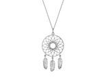 Kette mit Anhänger GLANZSTÜCKE MÜNCHEN "A1225", silber, Halsketten, Damen, 70,0cm, Silber 925 (Sterlingsilber), B: 1,1mm, aus Sterling Silber, B:1,1mm