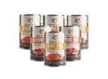 Wildfang Nassfutter Mix 6 x 400g - BARF Qualität