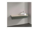 Villeroy und Boch Antao Waschtisch-Unterschrank K12113HL 120x19x50cm, Waschbeckenplattenfarbe botticino, leaf green matt lacquer