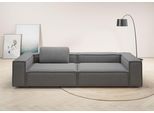 3-Sitzer HOME AFFAIRE "Watertown moderner 3-Sitzer", grau, B:306cm H:68cm T:118cm, 100% Polyester, Sofas, extra breites Sofa mit in eleganten Bezügen & großzügiger Sitzfläche