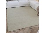 Teppich WECON HOME "Hamptons THIRTYTWO", beige (creme weiß), B:200cm H:15mm L:300cm, Polyester, Teppiche, Teppich, Läufer, Kurzflor, Wohnzimmer, Schlafzimmer, elegant, robust, Linien