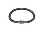 Armband JOOP "Schmuck, Geschenk", dunkelgrau, Armbänder, Herren, 21cm, Edelstahl Nylon, Edelstahl, Nylon, Armband