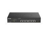 D-Link DGS-1100-10MPV2/E 10-Port Layer2 PoE+ Gigabit Smart Switch