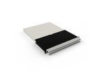 Patchbox patchbox.one Kabeleinzugssystem 30RU/STP (1,8 m) mit 24 Kassetten, Patchkabel Cat. 6a, U/FTP, PoE, Kabel weiß