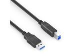 PureLink USB 3.2 Gen. 1x1 Aktiv Kabel - schwarz - 25,0m
