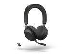 Jabra Evolve2 75 MS Stereo Headset On-Ear schwarz