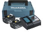 Power Source Kit 2x Akku BL1830B 18V 3,0 Ah, Schnellladegerät DC18RC, MAKPAC Gr.