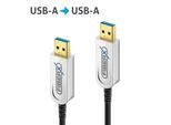 FiberX Serie - USB 3.1 Glasfaser Kabel - USB-A USB-A - 40m